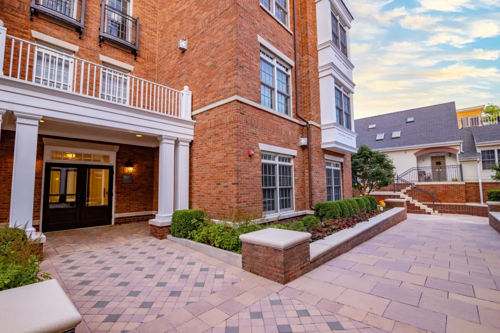 exterior image of Michelle Mews residential building